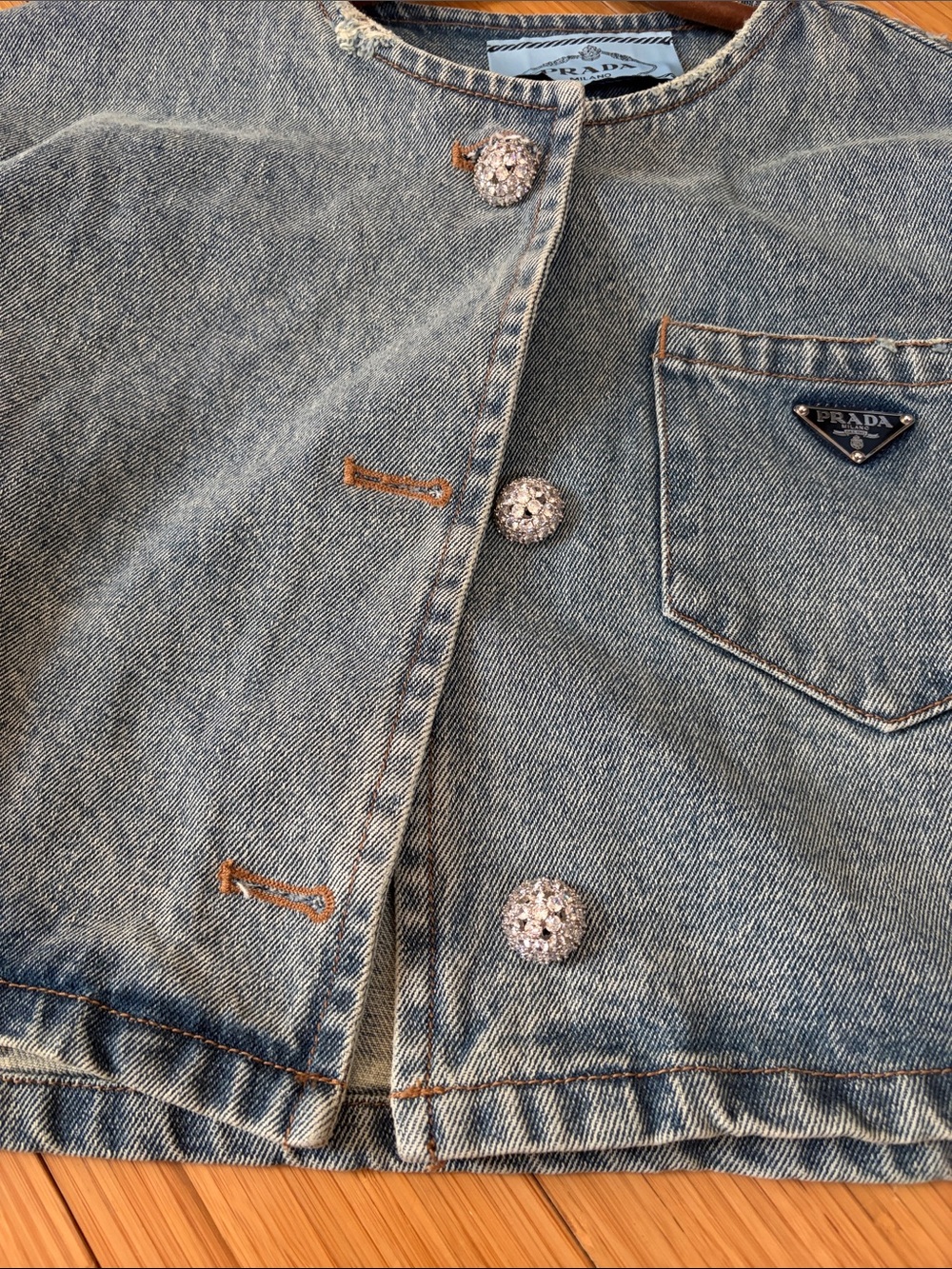 Jean jacket fashion piece